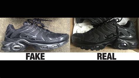 fake and real nike tns|nike authentic check.